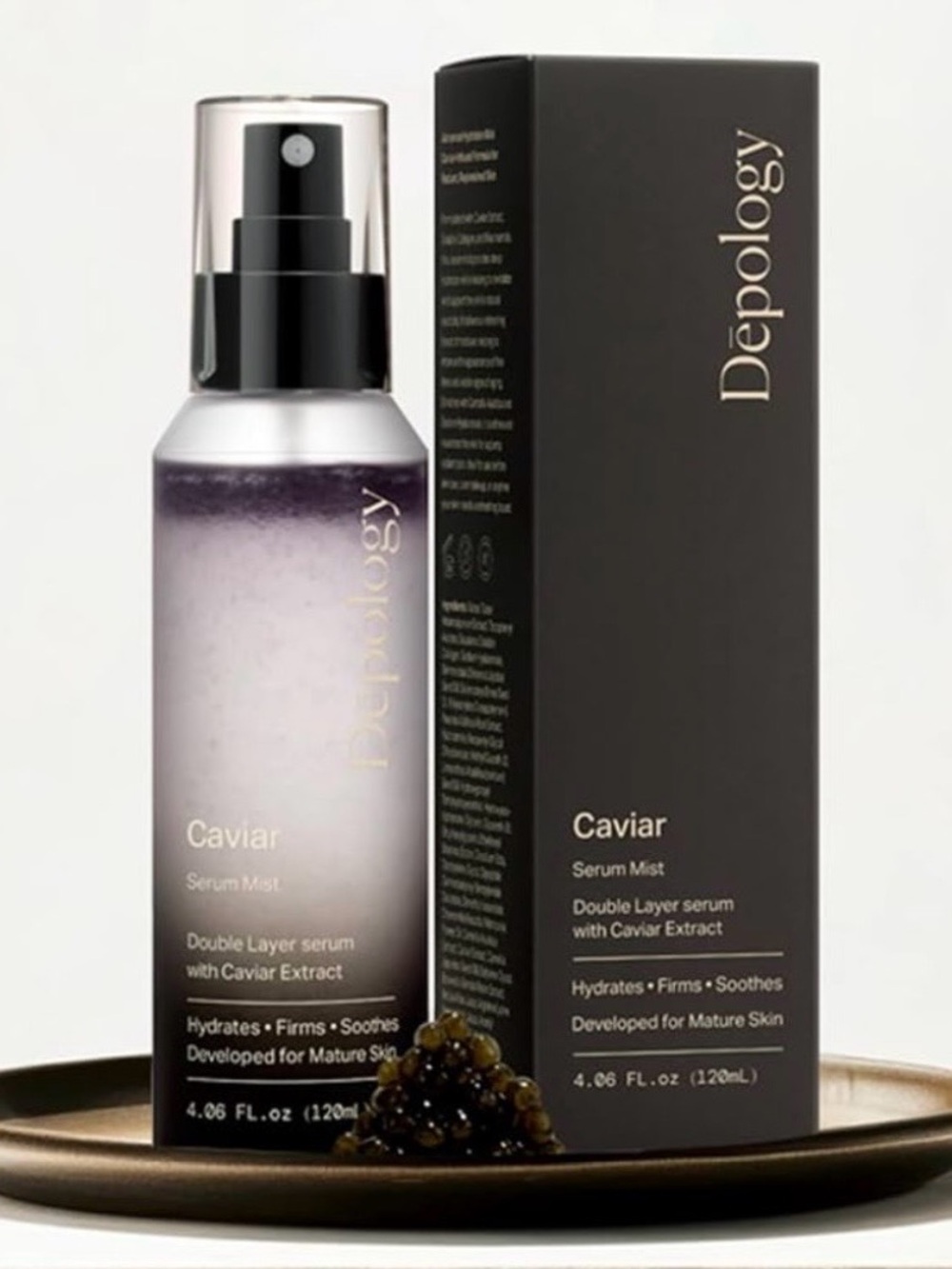 Depology Caviar Serum Mist Facial Spray 4.06 fl oz - New in Sealed Box